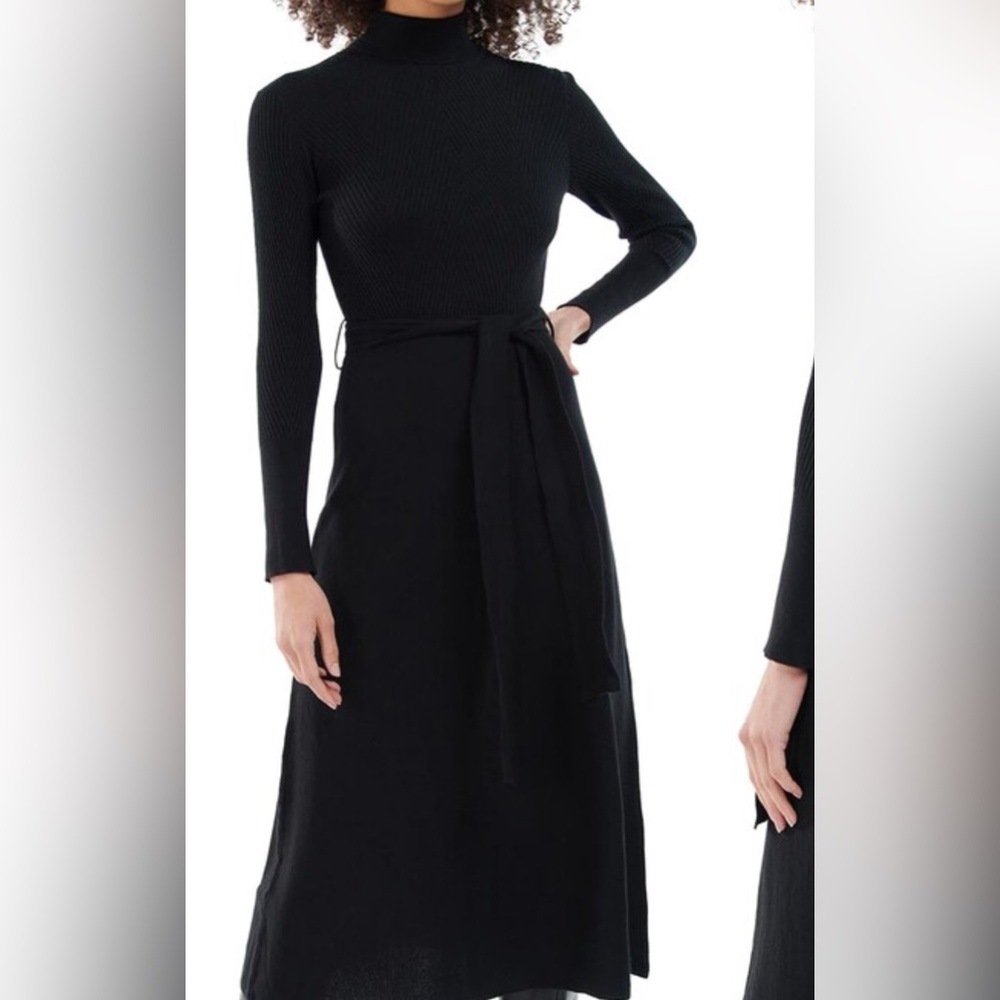 Barbour Black Long Sleeve Dress